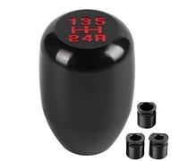 FTVOGUE Adaptateur de Levier de Vitesse Universel 5 Levier de Vitesse avec 3 Adaptateurs 8/10/12mm(Le Noir)