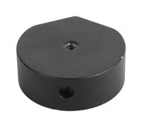FTVOGUE Adaptateur de Montage sur Trépied, Adaptateur de Montage sur Poteau en Alliage d'aluminium avec Filetage 1/4" pour Mini Appareil Satellite, usiné CNC pour la stabilité, Trou Latéral