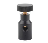 FTVOGUE Adaptateur de Recharge en Acier Inoxydable, Adaptateur de CO2 avec 1 Port fileté de 8npt pour Réservoir de Cylindre de Carbonateur de CO2