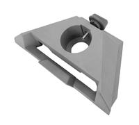 FTVOGUE Adaptateur de Tuyau pour Mini Antenne Parabolique ABS, Adaptateur de Montage sur Poteau pour Une Installation Extérieure Sécurisée, Compatible avec Les Mini Antennes Paraboliques sur Les