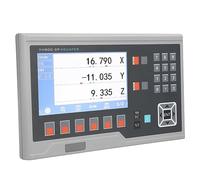 FTVOGUE Affichage Numérique LCD Écran DRO Console de Lecture Numérique Écran Couleur Vraie 7 Pouces Puce de Base 34 Bits Mémoires 64 Mo Sonde Tactile Intégrée Aide pour Tours Fraiseuse (Prise UE 4