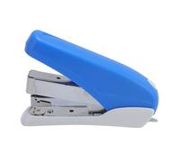 FTVOGUE Agrafeuse de Bureau Bleue, capacité de 40 Feuilles, Agrafeuse Manuelle en ABS et Acier allié pour Agrafes 24/6 26/6 24/8 26/8, Chargement sans Effort et Conception à Effort Réduit pour un