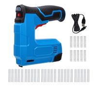 FTVOGUE Agrafeuse électrique sans Fil, Batterie Li-Ion 1500mAh, Charge Rapide, capacité de 1000 Clous, pour la Décoration Intérieure, la Réparation de Meubles, les Projets Faits à la