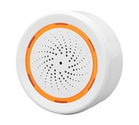 FTVOGUE Alarme Sonore et Lumineuse sans Fil, Sirène Intelligente 90db, avec Télécommande APP, 2.4GHZ, pour la sécurité de la Maison, Alarme Anti-cambriolage, Capteur de Mouvement (WiFi)