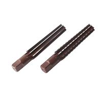 FTVOGUE Alésoir Conique Morse MT3 Brut et Fin Acier Carbone | Set 2 Pièces Tige Droite, Ébauche Finition, pour Usinage Précision, Haute Durabilité