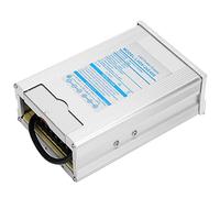 FTVOGUE Alimentation à Découpage étanche à la Pluie, Pilote LED en Alliage d'aluminium, Tension Constante 24V 400W pour Modules de Bandes Lumineuses, Lampes Ponctuelles et Tubes Numériques