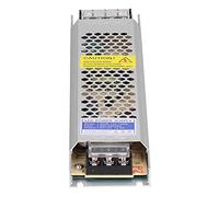 FTVOGUE Alimentation à Découpage Régulée, Convertisseur CC en Alliage d'aluminium 150 W 12,5 A AC 220 à 240 V Entrée Convertisseur de Tension Ultra Fin pour Bande Lumineuse LED, Panneau Lumineux