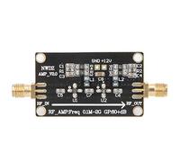 FTVOGUE Amplificateur Large Bande RF 0,1 M-2G Module D'amplification à Faible Bruit à Gain élevé 60 DB avec Haute linéarité pour la Réception RF des Extrémités Avant de la Radio F