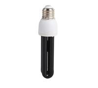 FTVOGUE Ampoule E27 à Lumière Noire, Lampe Ultraviolette Fluorescente CFL 15 W pour Fêtes, Clubs, Halloween avec une Large Utilisation dans la Décoration de Scène, Détection de Taches (Couleur