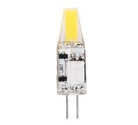 FTVOGUE Ampoule G4 COB 3 W 400 Lm, Ampoule à 2 Broches, Ultra Lumineuse, économie D'énergie, Longue Durée de Vie pour Lustre, Plafonnier, Lampe de Table AC DC 12 V, Matériau en Silicone, (Blanc froid)