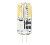 FTVOGUE Ampoule G4 LED 48 LED 3W 300LM, Lumière à Bi Broches, Non Variable, pour Lustre, Ventilateur de Plafond, Lampe D'armoire, Lampe de Table Murale (Lumière naturelle)