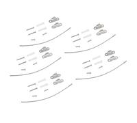 FTVOGUE Ancrages Muraux pour Meubles, Sangles Anti-séisme en Métal pour Sécuriser 400 Lb pour la Protection des Bébés avec Construction en Acier Inoxydable pour la sécurité des Enfants