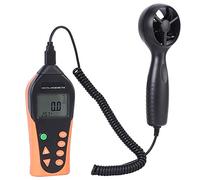FTVOGUE Anémomètre Numérique Portable, Compteur de Vitesse du Vent avec