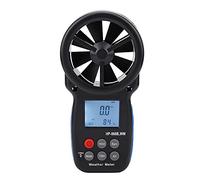 FTVOGUE Anémomètre Numérique Portable, Matériau ABS, Mesure la Vitesse du Vent jusqu'à 30 M/s avec Température pour les Amateurs de Plein Air