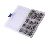 FTVOGUE Assortiment de Vis à Douille M3 440 Pièces Boulons à Tête Hexagonale en Acier Inoxydable 304 avec 220 écrous et 2 Clés Hexagonales dans une Boîte de Rangement pour Imprimante