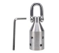 FTVOGUE Attache de Traction de Fil Robuste de 4 000 Lb, Extracteur de Câble en Acier Inoxydable avec Anneau en D Indépendant pour Fils D'aluminium en Cuivre de 3/0 à 350 Milles de Cercle