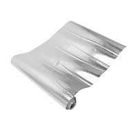 FTVOGUE Autocollant Mural en Feuille d'Aluminium Résistant à l'huile, Papier Peint de Cuisine en Aluminium Auto-adhésif, Dosseret Facile à Utiliser pour la Décoration de la Maison 30 Cm X 2 M