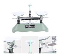 FTVOGUE Balance de Laboratoire 200g, Balance Mécanique à Plateau avec | Valeur de Division 0,2 G, Base à Levier de Précision, Outil de Laboratoire Scolaire Durable, Pincettes Incluses