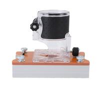 FTVOGUE Base de Routeur de -Bois, Support de Fente de Routeur Compact 2 en 1 en Alliage d'aluminium pour -bordure de 65 Mm, Chanfreinage, Rainurage du Travail du Bois