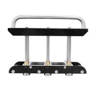 FTVOGUE Beder Beder pour une Flexion Précise du Plafond, en Acier à Rouleau à 3 Ans (BLACK)