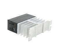 FTVOGUE BERM Relais à Semi-conducteurs AC vers AC Module de Relais en Alliage d'aluminium ABS Entrée 70 à 280 V Sortie 24 à 480 V pour la Régulation de la Température du Moteur Machines CNC