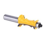 FTVOGUE Bit de Routeur Bit Woodworking Carbure 1/2 Pouces Tiers pour Tiroirs Fabriqués à la Main avec Revêtement à L'épreuve de la Chaleur et Résistance Structurelle élevée