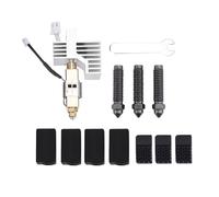 FTVOGUE Bloc Chauffant en Céramique de Carbone, Buse en Acier trempé 0,2 Mm 0,4 Mm 0,6 avec Revêtement en Carbure de Tungstène, pour Filaments de Bois PLA ABS PETG TPU 1,75