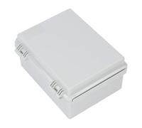 FTVOGUE Boîte de Jonction électrique, Boîtier en Plastique ABS avec Charnière en Acier Inoxydable, étanche IP67 pour Applications électroniques et Solaires