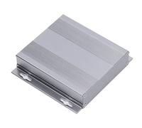 FTVOGUE Boîte de Projet en Alliage d'aluminium, Boîtier de Bricolage Gris Clair étanche pour Câblage PCB avec Traitement d'oxydation du Sable et Assemblage Facile