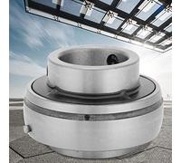 FTVOGUE Boîtier de Roulement de 25 Mm, Roulement à Billes en Acier monté sur Insert plaqué UC205 avec Poids Léger, Petite Taille et Excellentes Performances, Tout Neuf et de Haute qualité pour les