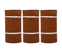 FTVOGUE Bordure de Jardin Ondulée, Bordure de Paysage en Métal de 4 Pouces X 20 Pieds de Couleur Rouillée avec Construction Galvanisée pour Garniture Décorative de Parterre de Fleurs de