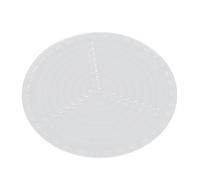 FTVOGUE Boussole de Centrage en Acrylique Transparent, 20 Cm, pour