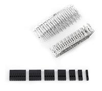 FTVOGUE Bridge Wire Connector Products Electrony Piètement Jeu Idéal pour la Création de Prototypes de Produits Ménagers électroniques pour Les Amateurs de Bricolage de 310 Pcs 2,54 mm.