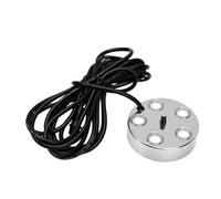 FTVOGUE Brumeur Ultrasonique 5 Têtes 4,5 L/h IP67 étanche avec Câble de M Acier Inoxydable pour Piscine Intérieure Jardin Paysager bonsaï
