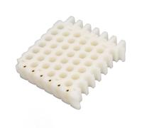 FTVOGUE Cable 9mm Hole Organizing Tool pour CAT5 CAT6 (6x6 trous) | Câble Organiseur Peigne, Construction ABS et Cuivre, Structure à Trous, Compact