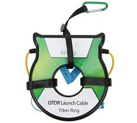 FTVOGUE Câble de Lancement de Fibre OTDR SC vers SC OS2 9 125um 500M Structure de Disque de Joint sans Soudure Type de Crochet de Transport pour les Tests de Fibre Optique