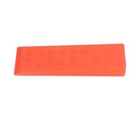 FTVOGUE Cale D'abattage en Plastique ABS 10 Pouces pour Couper des Arbres, Fendre Le Bois, Tronçonneuse, Fournitures D'exploitation Forestière, Outils avec Poignée Dentelée, Couleur (Orange)