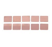 FTVOGUE Cale de Coussin en Cuivre pour Dissipateur Thermique Kit de Refroidisseur de Processeur de 0,8 Mm Feuille de Dissipateur de Chaleur en Cuivre pour VGA VRAM RAM Installation Rapide (0,5 mm)