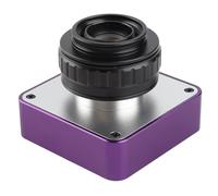 FTVOGUE Caméra de Microscope Industriel 51MP, Monture C 0,35x pour (Prise | Corps en Alliage D'aluminium, Sortie 1080P 60fps, Balance des Blancs Automatique, Zoom Numérique, pour la Réparation