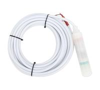 FTVOGUE Capteur de Niveau d'eau, Transmetteur de Niveau Submersible PP PTFE, Sortie 0 à 10 M, 4 à 20 MA, Sonde IP68, Câble de 10 M, pour la des Réservoirs de Puits et Le Contrôle du de Liquide