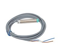 FTVOGUE Capteur Inductif Cylindrique, Laiton 2 Fils NO 10-30VDC | Détection sans contact pour systèmes automatisés, câble épais de 1,4 m, large plage de -25 ~ 70 ℃, réponse en fréquence