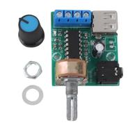 FTVOGUE Carte Amplificateur USB 5W, Module D'amplificateur de Puissance Audio avec Contrôle Externe et Protection contre la Surchauffe pour Charge 4Ω 8Ω