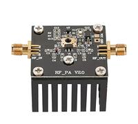 FTVOGUE Carte D'amplificateur de Puissance VHF 2,5 W, Carte Radio émetteur FM RF avec Processus de Naufrage en Or Double Face, pour Plage de Fréquences de 85 MHz à 110 MHz