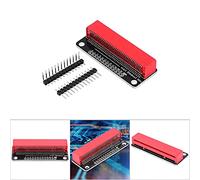 FTVOGUE Carte d'extension Plaquée Or, conductivité électrique Durable pour Micro-Embouts, électronique Facile à Monter Soi-même avec Broches d'étiquetage et Trous de Fixation, Embases à Broches de