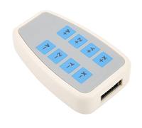FTVOGUE Carte d'interface USB Carte de Contrôle de Mouvement CNC, Verte 5 Axes avec Gestionnaire de Jogging, Isolation Optocoupleur Entrée 12 à 24 V, Sortie Analogique 0 à 10 V pour Machine de
