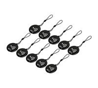 FTVOGUE Carte NFC, Carte IC Réinscriptible ABS 13,56 MHz 8 Kbit de Stockage, Paquet de 10 Cartes d'accès NFC étanches avec Portée de 2,5 à 10 Cm pour le Stationnement du Bureau de l'école à Domicile