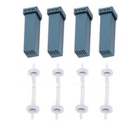FTVOGUE Cartouche de Charbon Actif, éponge, 4 Pièces | Purificateurs D'air Domestiques, Kit de Remplacement Compatible Clapet Anti-retour, Quatre Pièces de Rechange,
