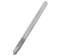 FTVOGUE Chanfrein Ext End Mill 3 Flûte 60 ° Moignage Cutter Tungsten Steel CNC Curving Polissing Router Bit for Aluminium and Copper Millling Cutter Tools, Gravure Bit (D3*60°*50L)