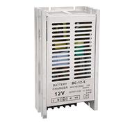 FTVOGUE Chargeur de Batterie de Générateur, Chargeur de Groupe électrogène Intelligent en Acier Inoxydable PCB 12 V 5 A AC 160 à 250 V, Charge Automatique pour l'entretien de la Batterie du