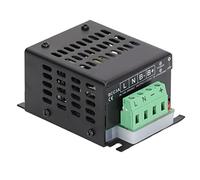 FTVOGUE Chargeur de Batterie Intelligent, Alliage d'aluminium, Charge en 3 étapes, Entrée 100 280 V CA, Sortie 12 V CC pour Générateurs et Batteries